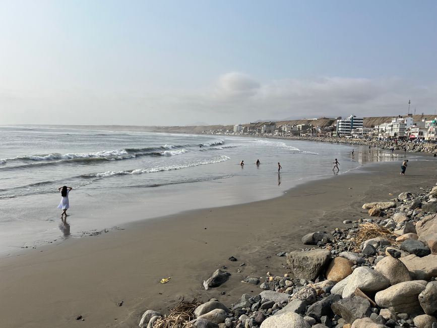 An der Playa von mir Huanchaco