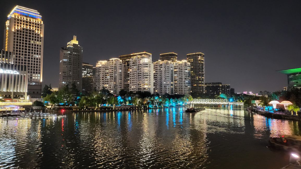 Night Lighting at the Imperial Canal