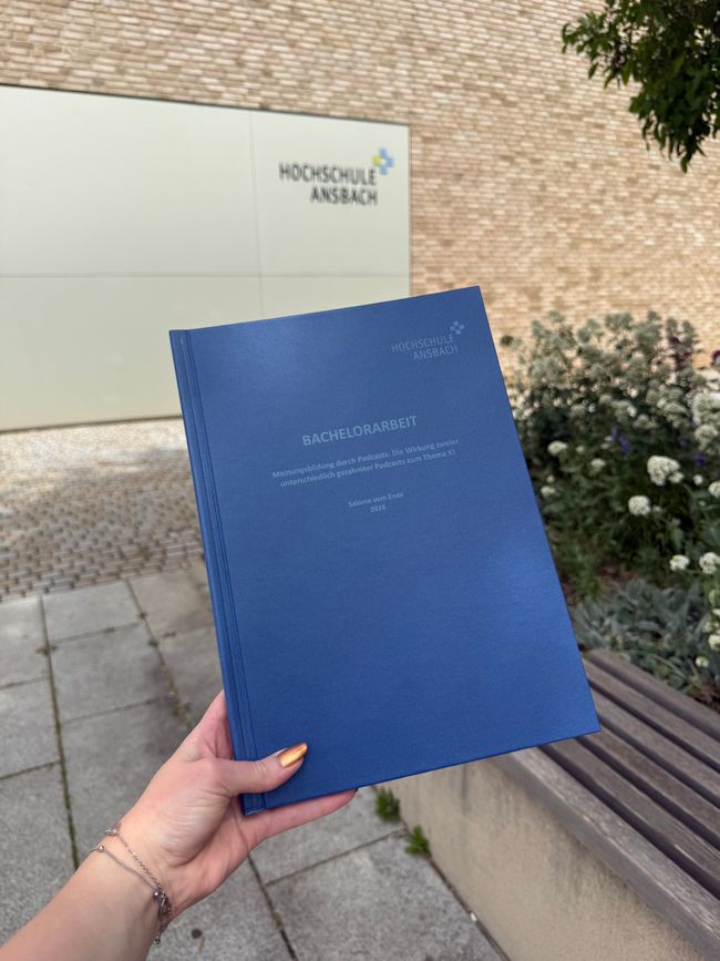 Bachelor’s Thesis Submitted ✅