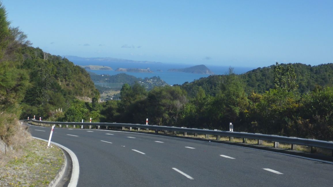 La descente vers Coromandel