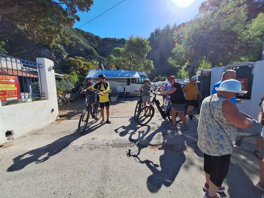 En bicicleta y autobús a la ciudad