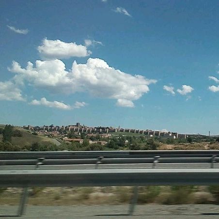 Fotos desde mi coche de Ávila (Castilla y León) (julio de 2023)