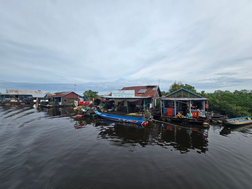 Von Siem Reap über den Tonle-Sap-See nach Battambang