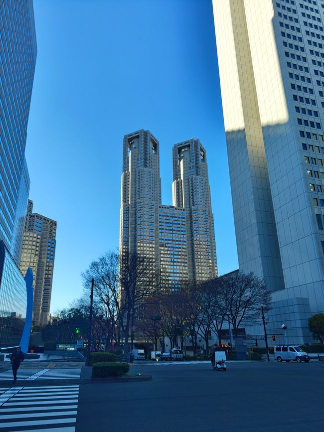Hier waren wir schon einmal: am Tokio Metropolitan Gouvernement Building