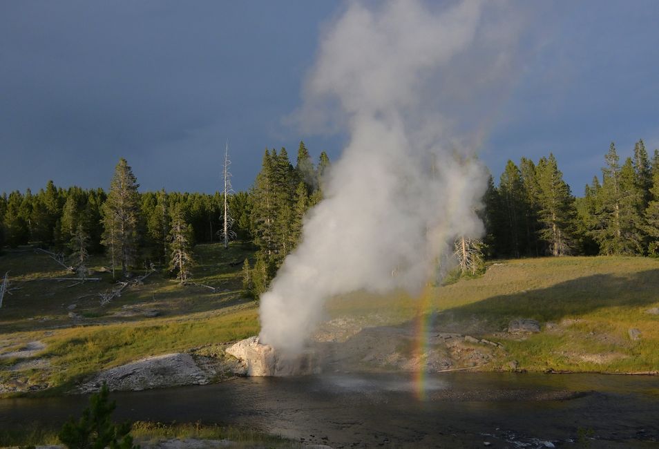 Bassin supérieur des geysers - Geyser Riverside