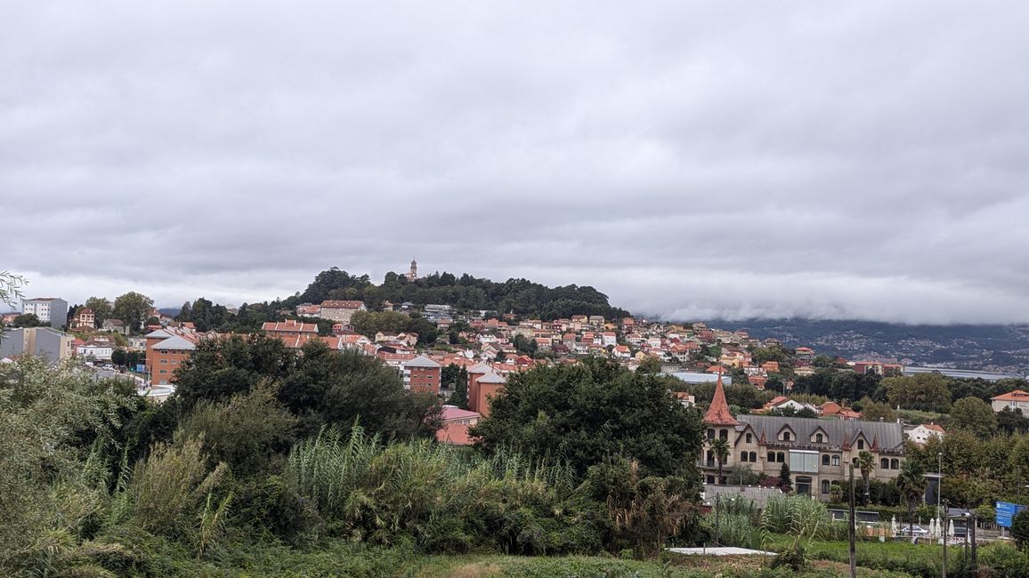 Ninth stage on the Camino Portugues da Costa from Vigo to Arcade