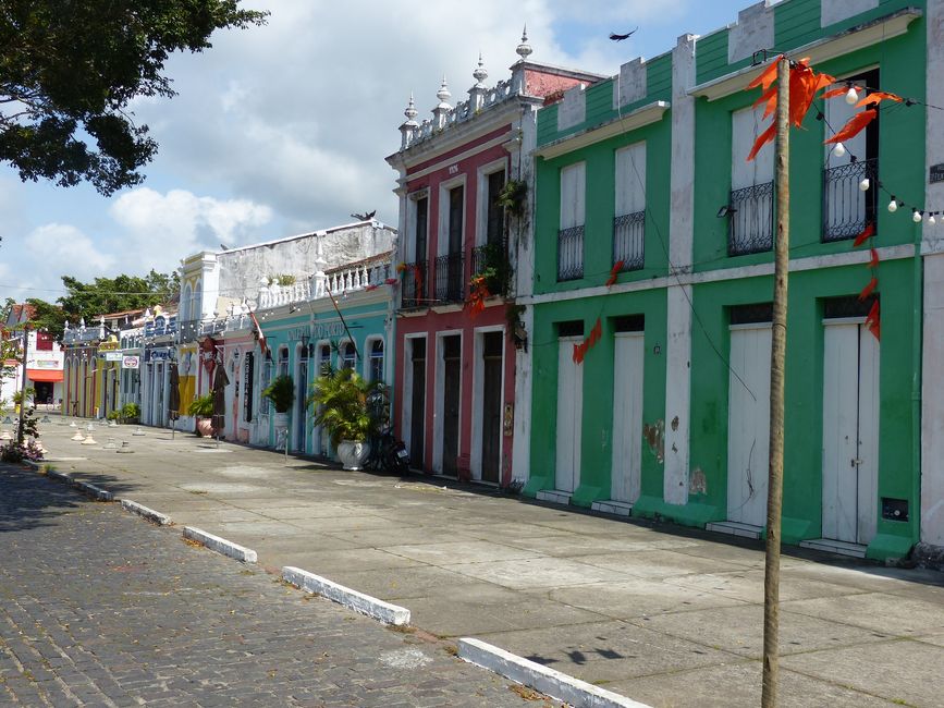 Brasil, coloridas ciudades costeras