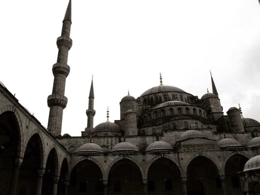 Die Minaretten der Hagia Sophia wurden zur osmanischen Zeit angebaut.