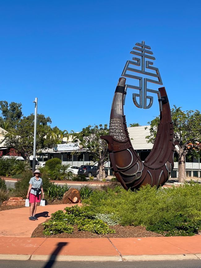 Kreisverkehr in Broome 