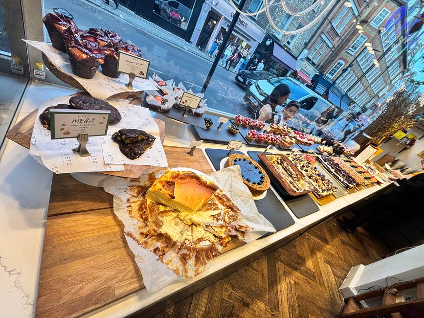 Kuchenauswahl Café Leto