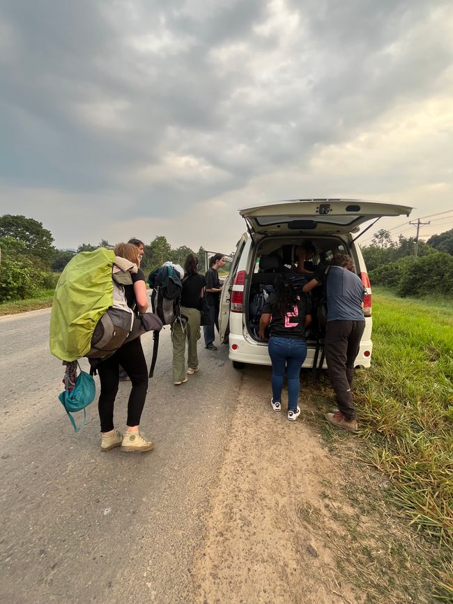 Weiterreise nach Blockade Nummer 2