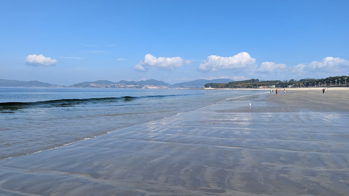 Achte Etappe auf dem Camino Portugues da Costa von Baiona nach Vigo