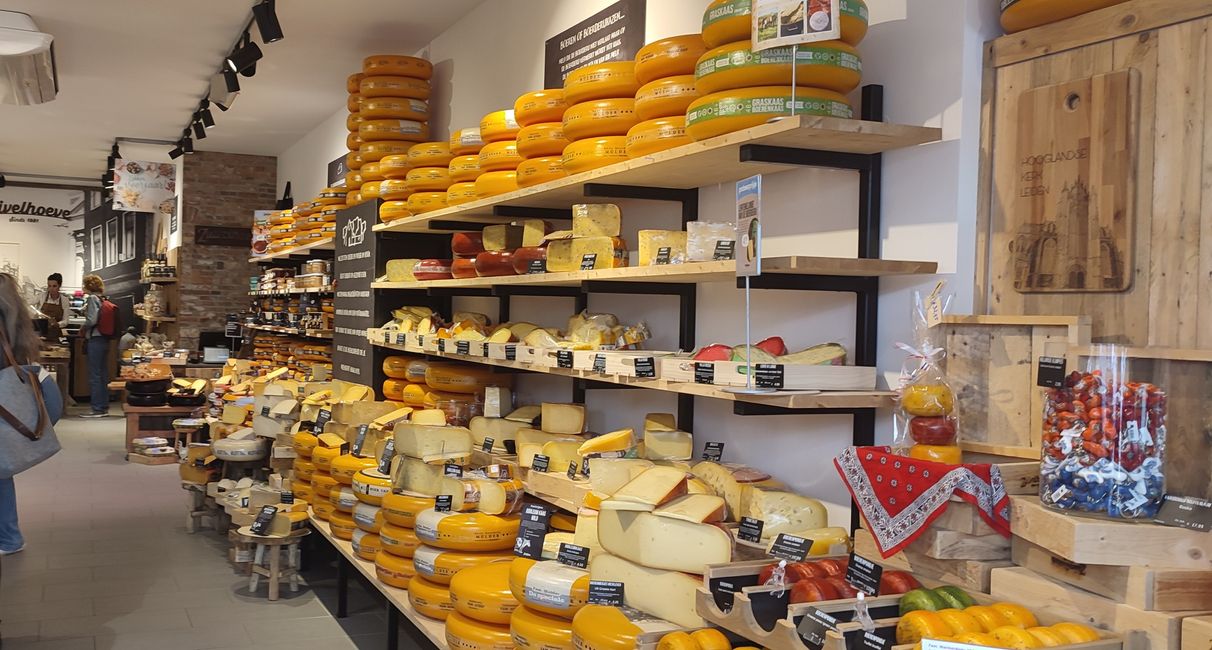 Cheese shop in Leiden 