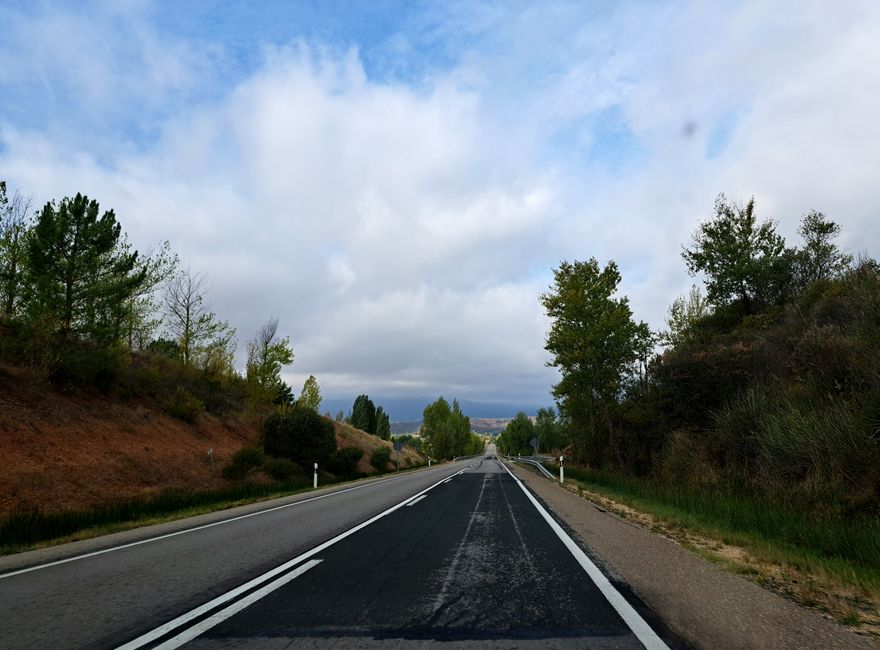 Spanische Straßen am Montagvormittag 