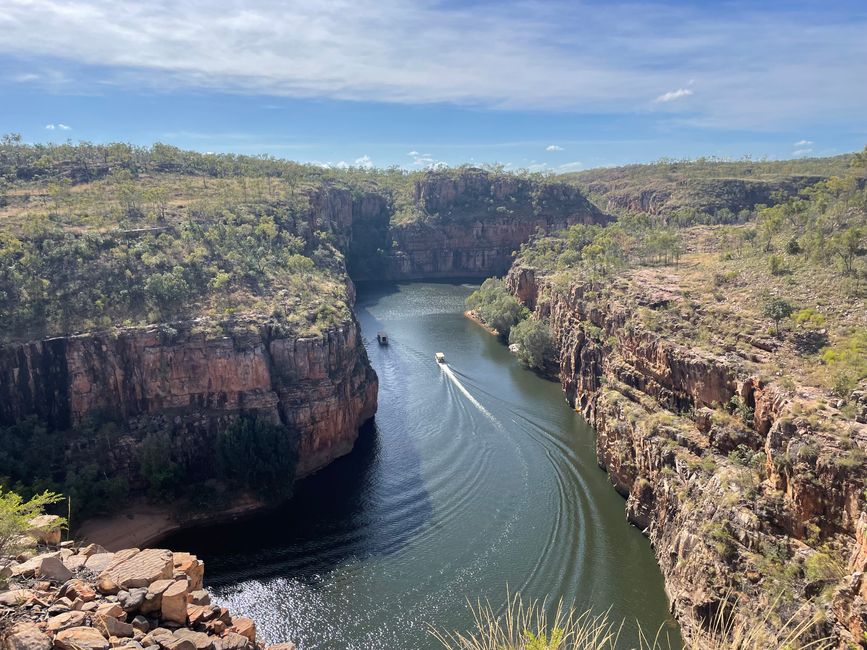 View from the viewpoint at “Jedda's Rock”