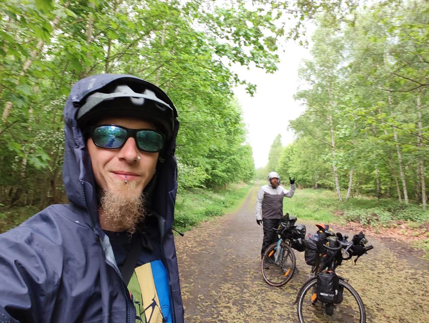 Und im Regen ebenfalls