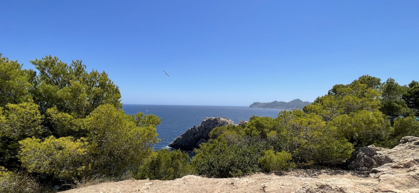Faro de Capdepera, view towards south