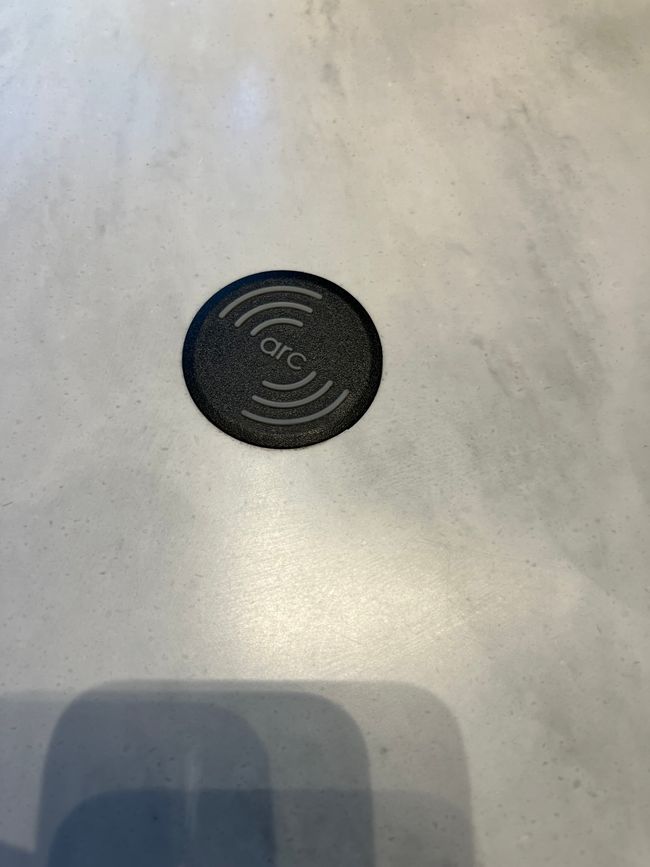 Charging on table