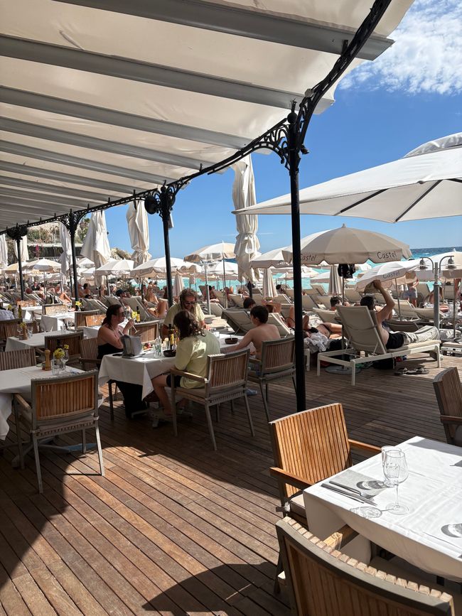 #4/4 - Nizza - Mont Boron - Villa Ephrussi de Rothschilds - Beachclub - Rückreise