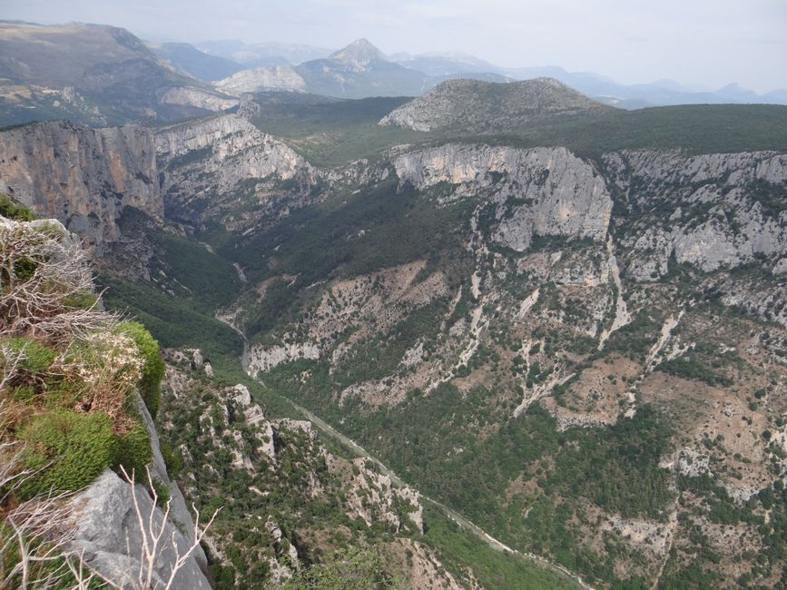 Etappe 4: Menton - Gorge du Verdon- Saint Julien-du-Verdon 