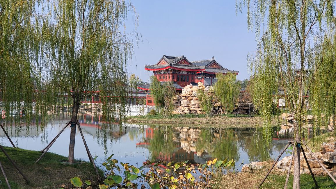 Pequeña Gran Muralla en la Exposición de Jardín Cangzhou