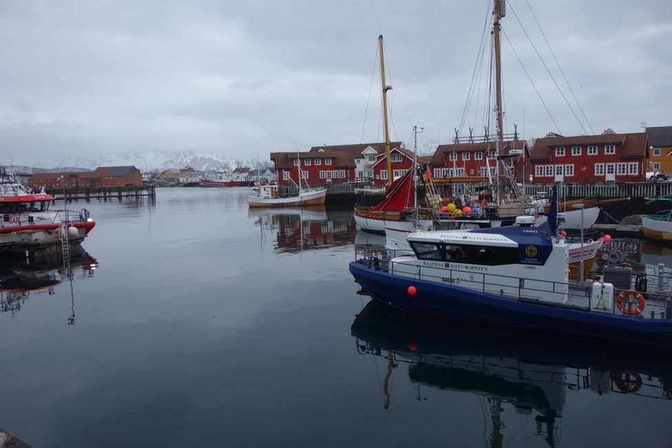 Im Hafen von Svolvær 