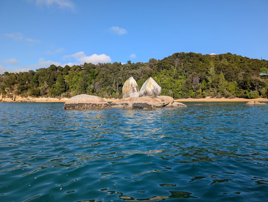 Auf ein paar Worte in Abel 
Tasman