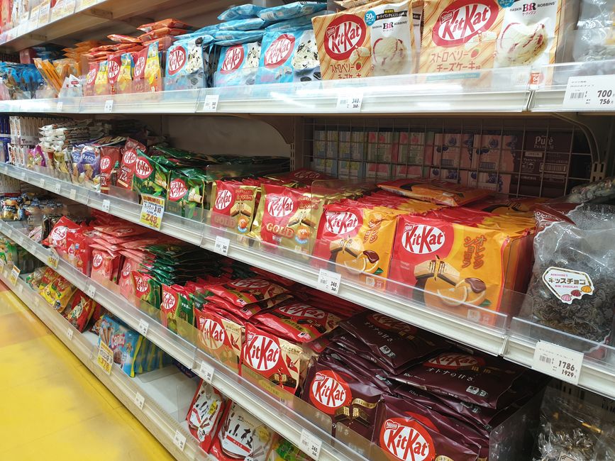 A store full of sweets