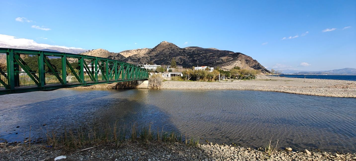 Brücke zum Campingplatz